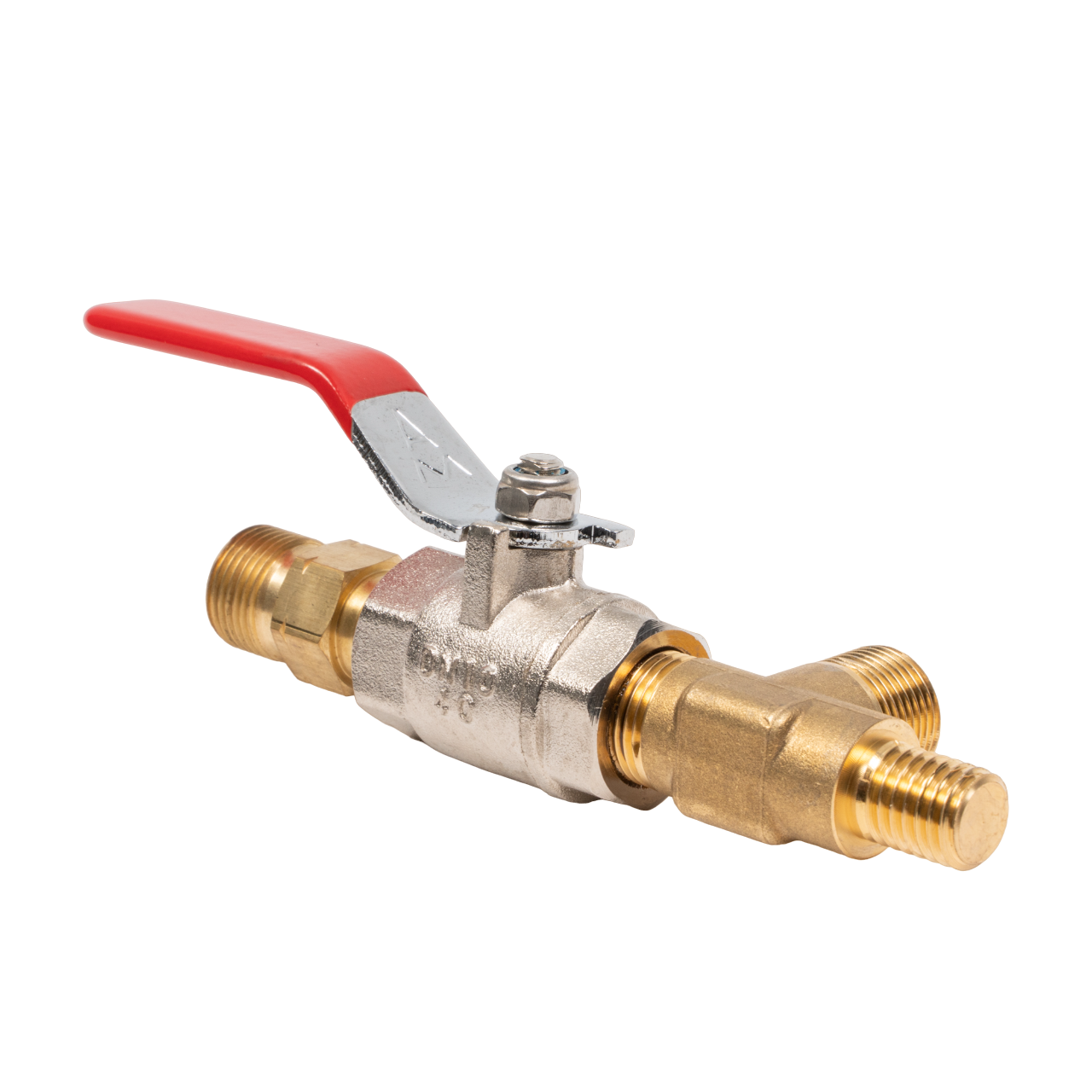 Шаровой кран с коленом Dinline/Dinflow (Горючие газы) G3/8"LH