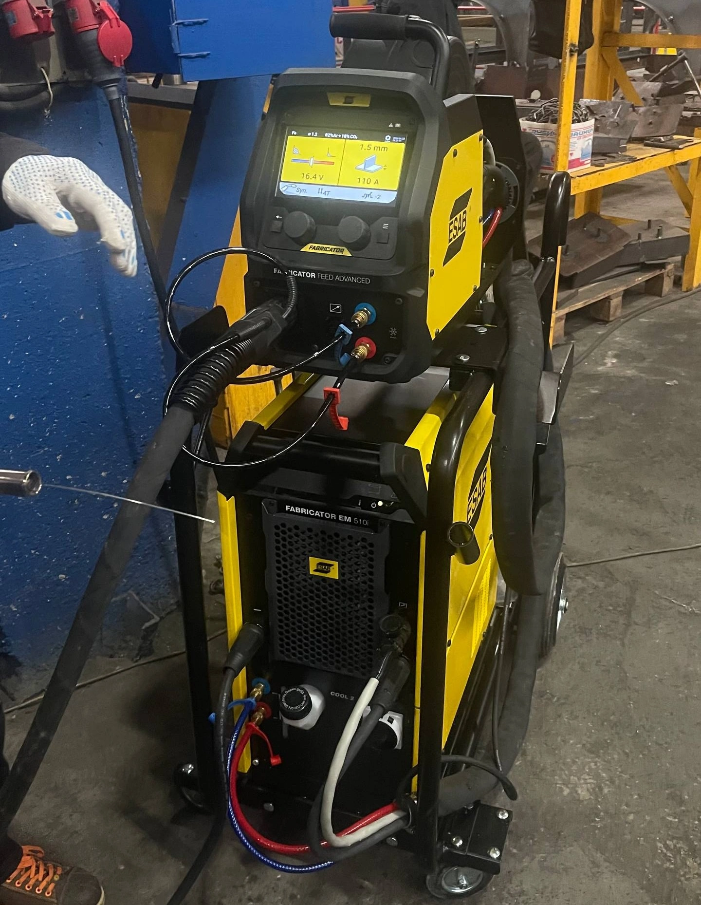 ESAB Fabricator детали корпуса